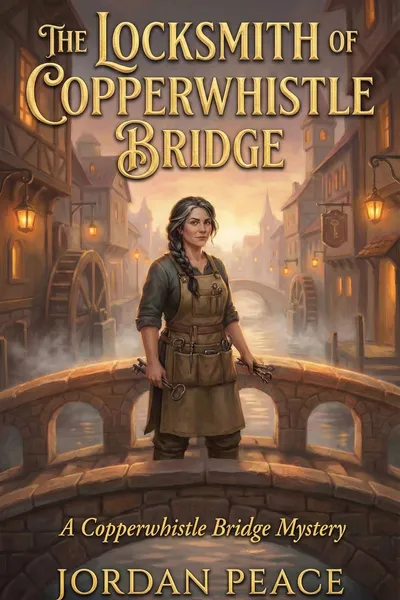 Cover for The Locksmith of Copperwhistle Bridge